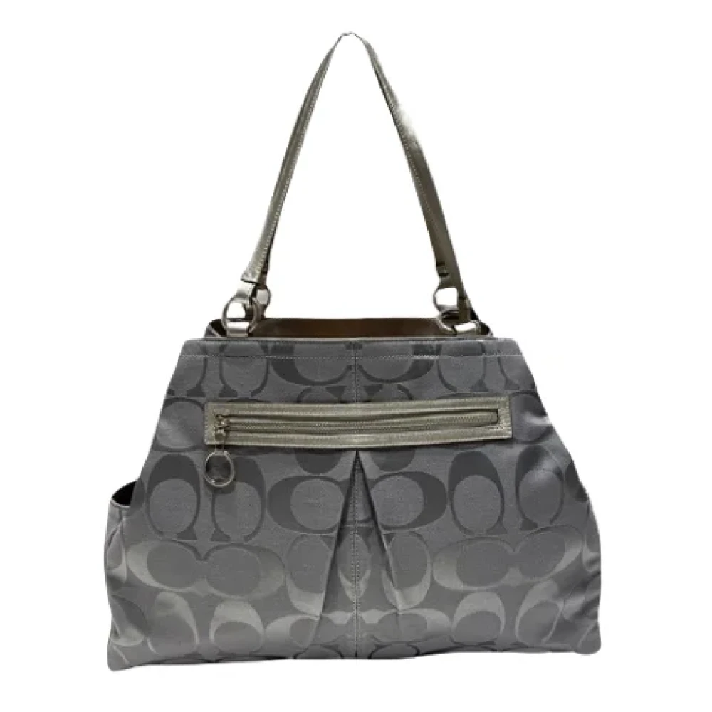 Coach Pre-owned Canvas totes Gray Dames