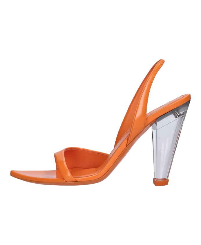 sandalen-oranje