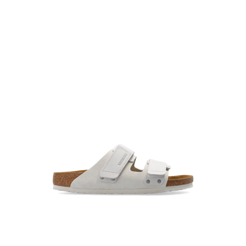 Birkenstock Uji Slides Gray, Dam