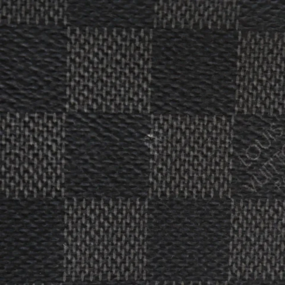 Louis Vuitton Vintage Pre-owned Canvas clutches Black Heren
