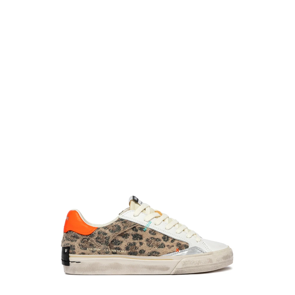 Crime London Distressed Sneaker Dames Schoenen Veelkleurig Multicolor