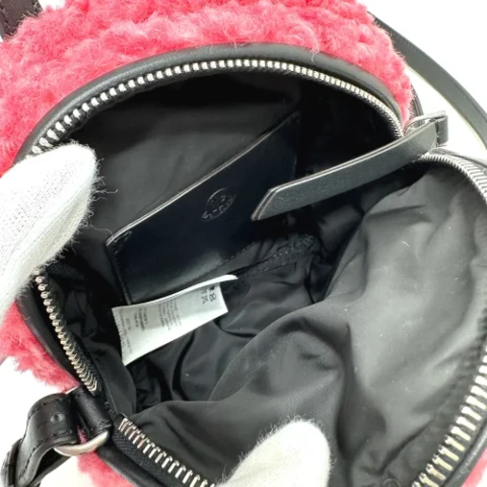 Moncler Pre-owned Plastic backpacks Pink Dames