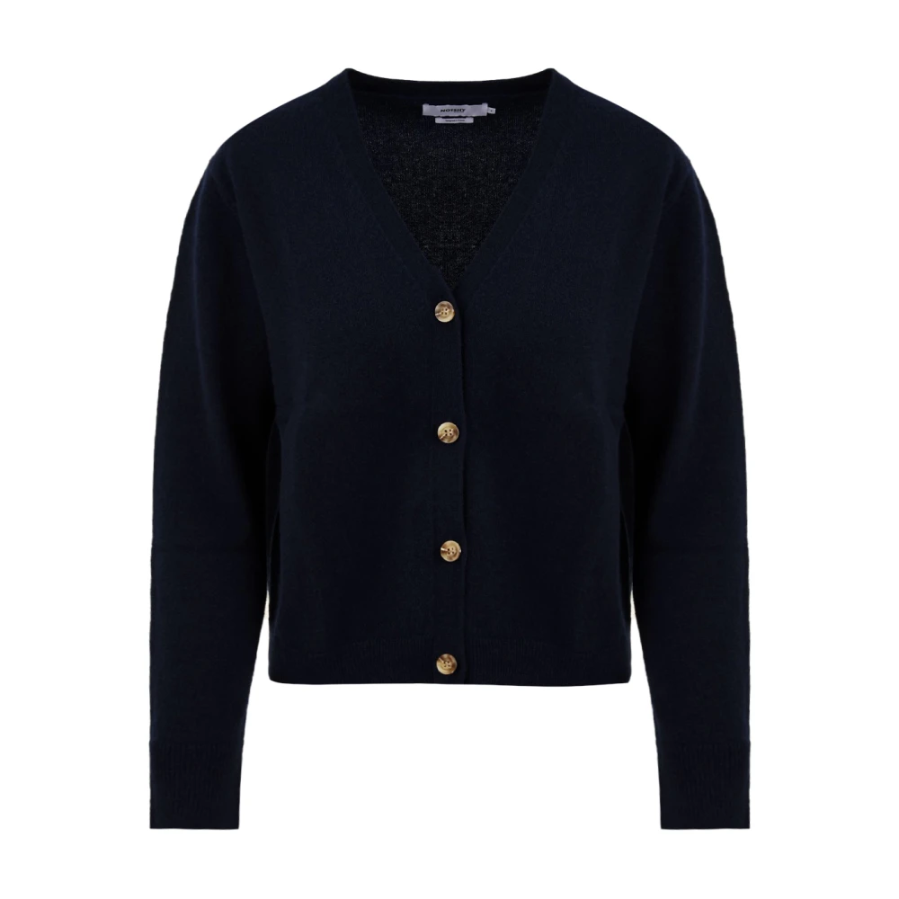 Notshy Stijlvolle Cardigan Sweaters voor Vrouwen Blue Dames