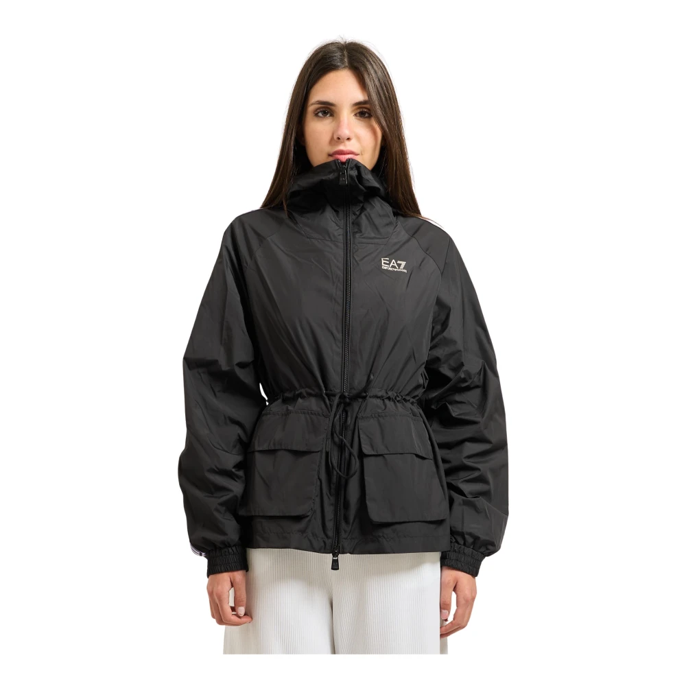 Emporio Armani Vrouw Zwart Jassen Dames, Xs, Jassen