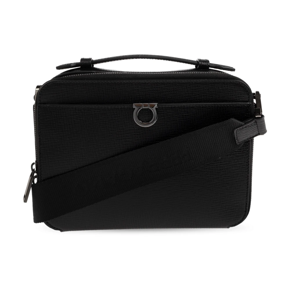 Ferragamo Hombre Negro Bolsos, Talla: One Size