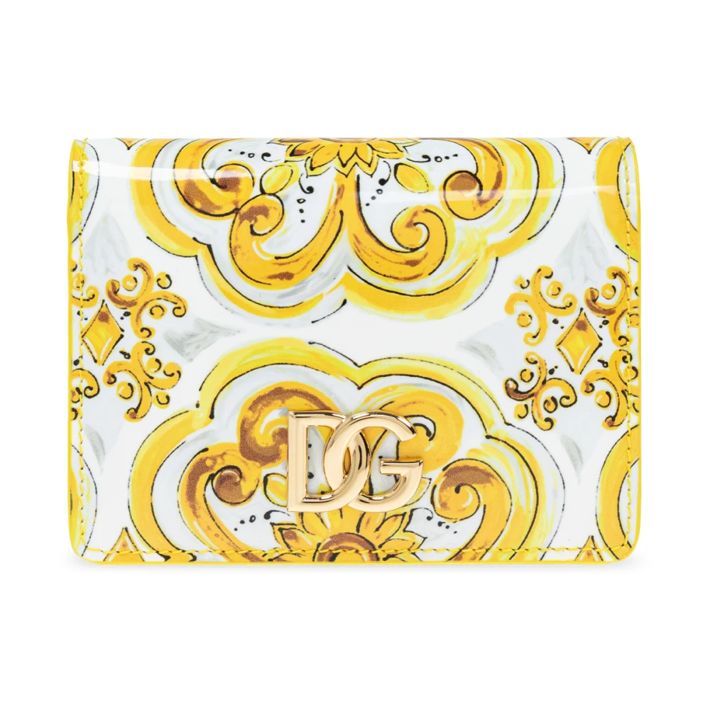 Dolce & Gabbana Portemonnee met Barocco-print Multicolor Dames