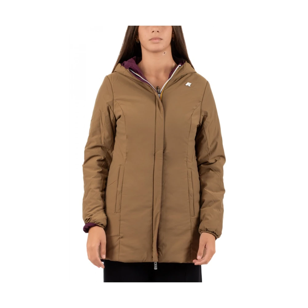 K-way Dames Lichtgewicht Jas Brown Dames