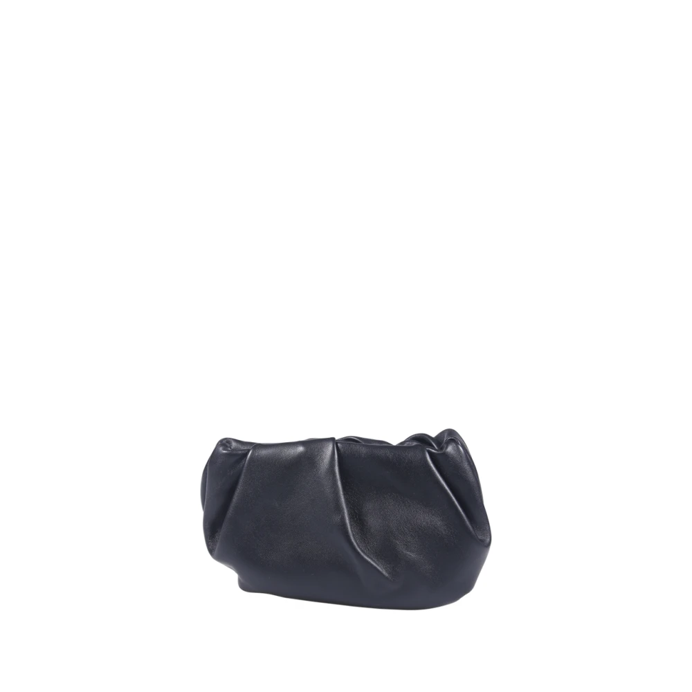 Burberry Zwarte Rose Clutch met Ketting Black Dames
