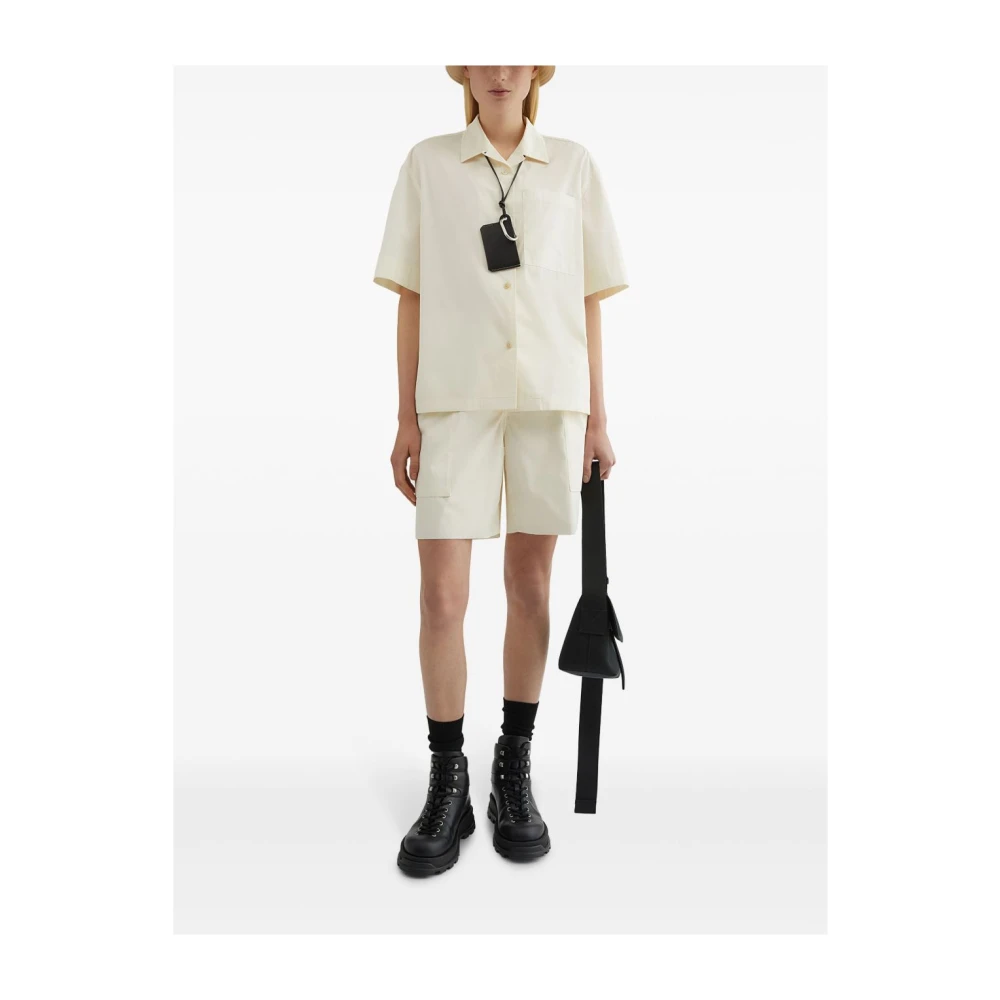 Jil Sander Witte Shirt voor Vrouwen White Dames