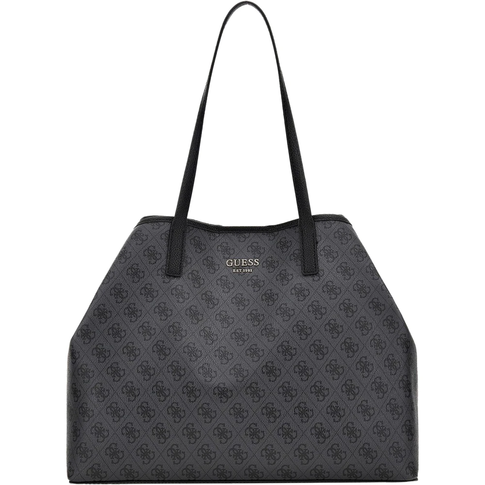 Guess Stijlvolle 2-in-1 Handtas voor Vrouwen Black Dames