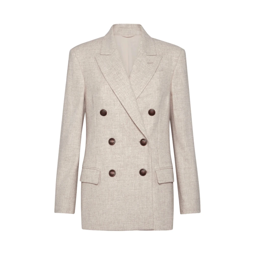 Jackets > Blazers - - Brunello Cucinelli - Modalova