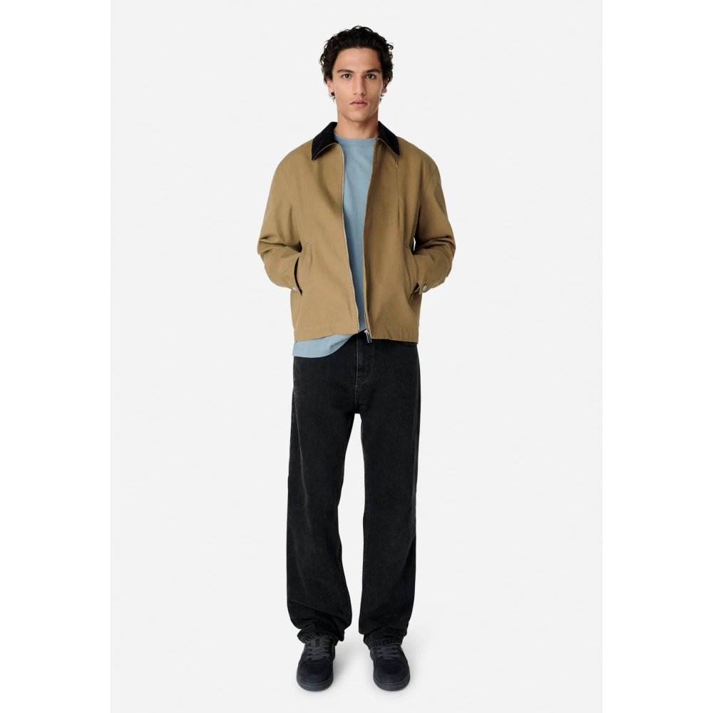 Axel Arigato Archief Straight Jeans Black Heren