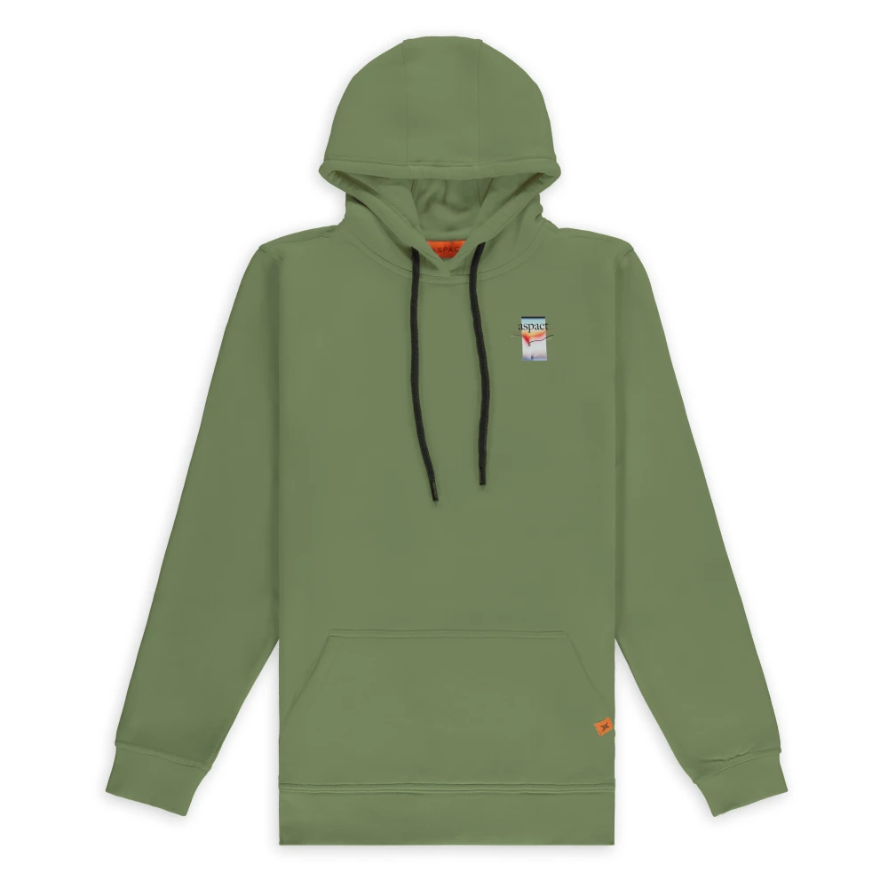 Aspact Willow Hoodie Green Heren