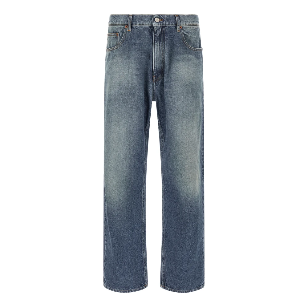 Mm6 Maison Margiela Blue Jeans - Male - Straight Fit Jeans - W33 - Jeans