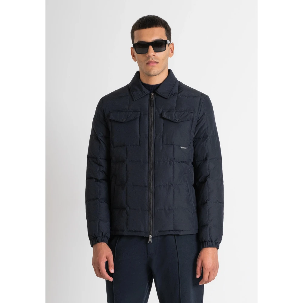 Antony Morato Blauwe Donsjas met Sorona Vulling Blue Heren