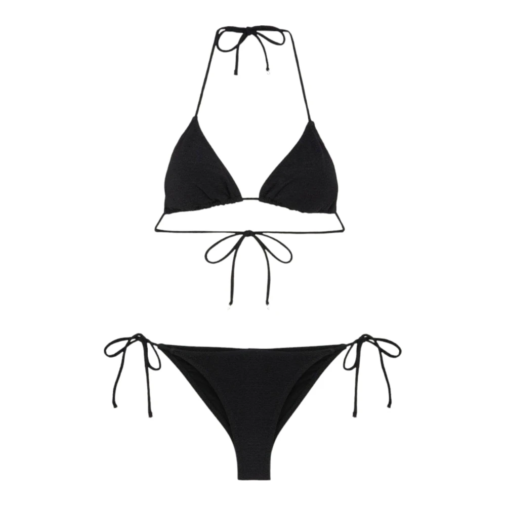F**k Triangle Bikini EN Braziliaanse Verstelbare Visionary Dose Black Dames