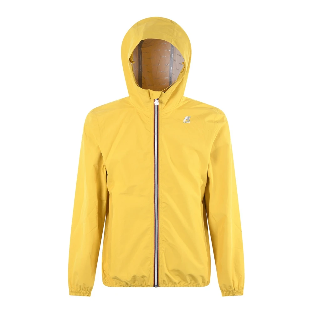 K-Way Men's Yellow Bomber Jacket Extra Large