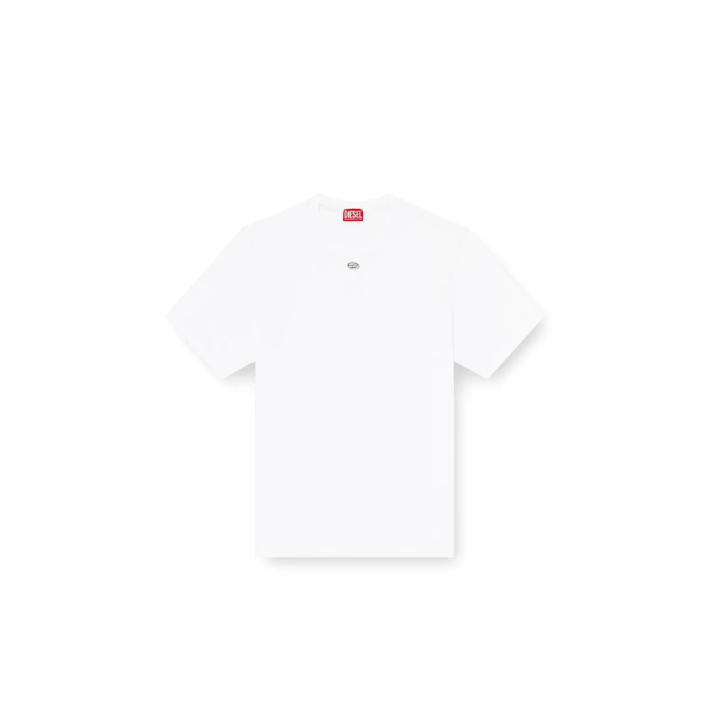 Diesel Hombre Blanco Camisetas, Talla: S