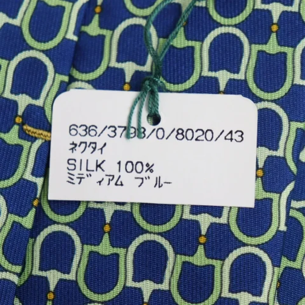 Gucci Vintage Pre-owned Canvas home-office Blue Heren