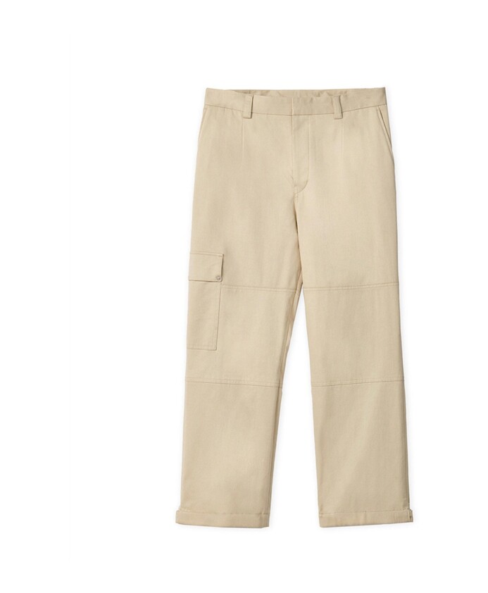 Pantalones Cargo Cortos, Loewe, Mujer