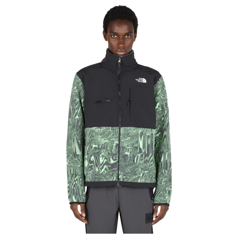 The North Face Denali Jacka med Grafiskt Tryck Green, Herr