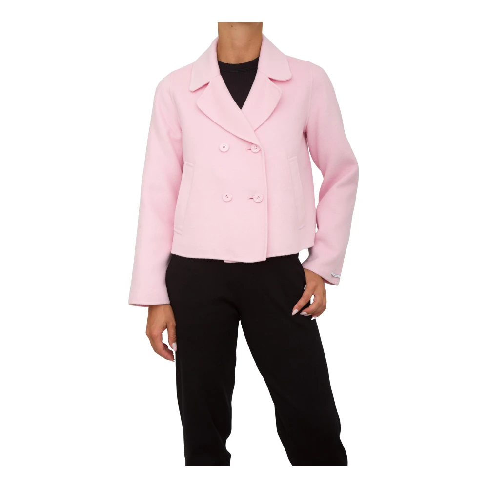Marella Elegante Jas voor Vrouwen Pink Dames