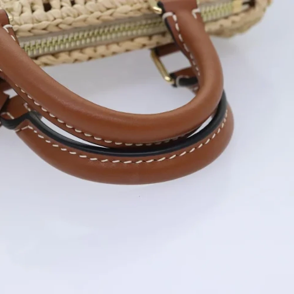 Louis Vuitton Vintage Pre-owned Fabric louis-vuitton-bags Beige Dames