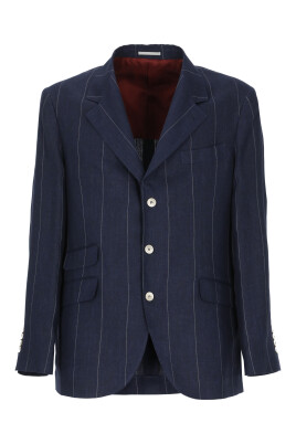 veste-en-lin-bleu-a-rayures