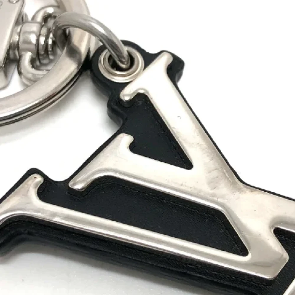 Louis Vuitton Vintage Pre-owned Fabric key-holders Gray Dames