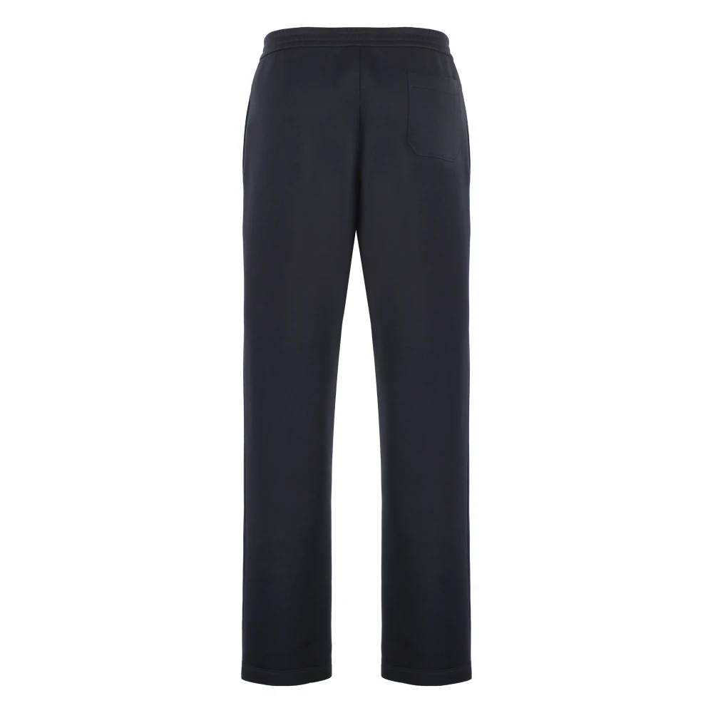 Giorgio Armani Jerseybroek van katoenmix Blue Heren