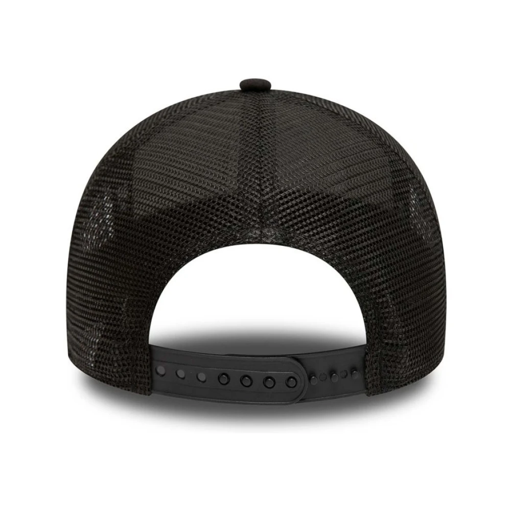 new era Zwarte New York Postkaart Trucker Cap Black Heren