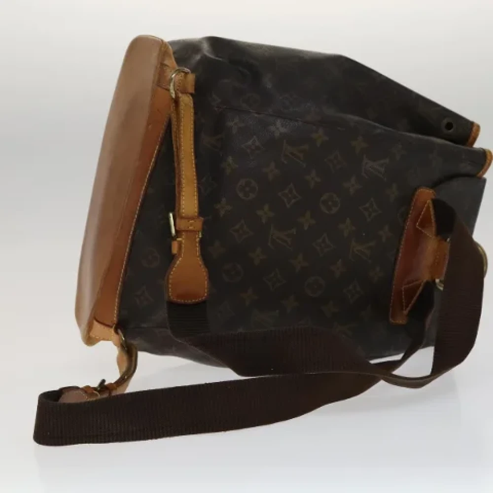 Louis Vuitton Vintage Pre-owned Canvas backpacks Brown Dames