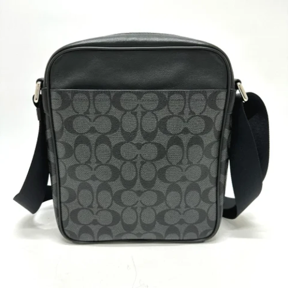 Coach Pre-owned Leather shoulder-bags Black Heren