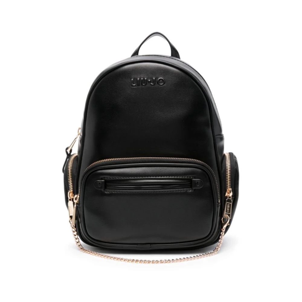 Liu Jo Stijlvolle Bucket Bag & Rugzak Nero Black Dames