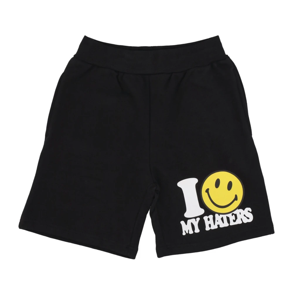Market Smiley Haters Sweatshorts Black Heren
