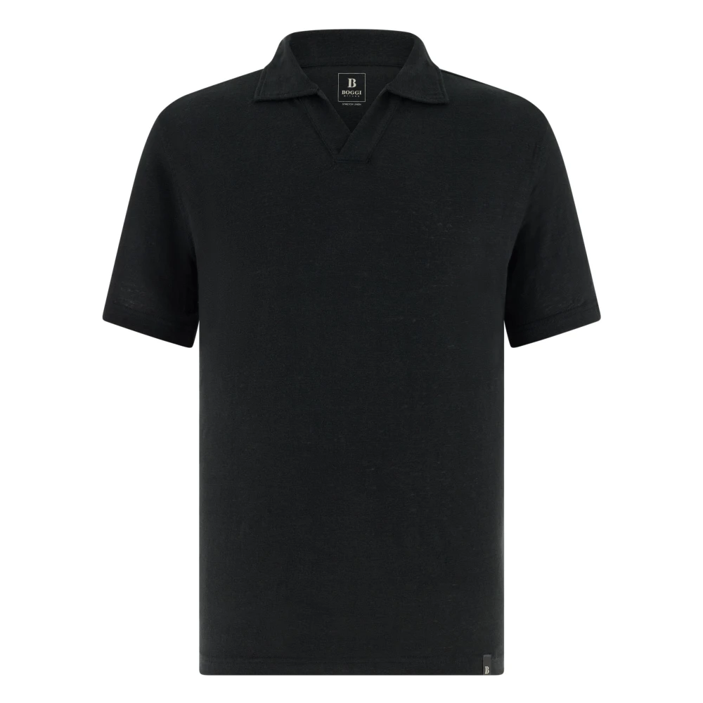 Boggi Milano Hombre Negro Camisetas, Talla: M