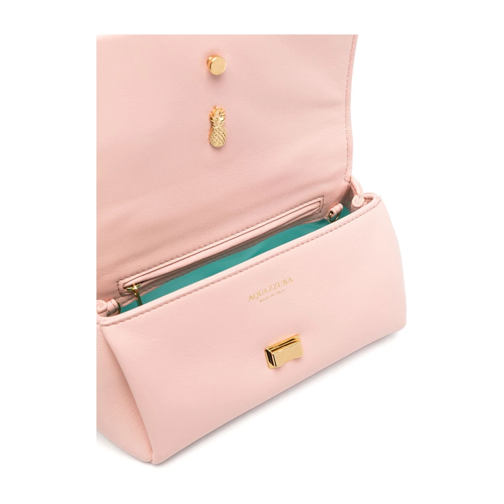 Aquazzura Mini Twist Clutch Pink Dames