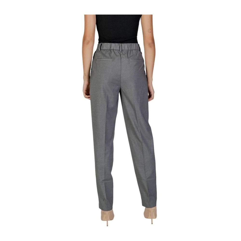 Vila Grijze Mix Herfst Winter Damesbroek Gray Dames