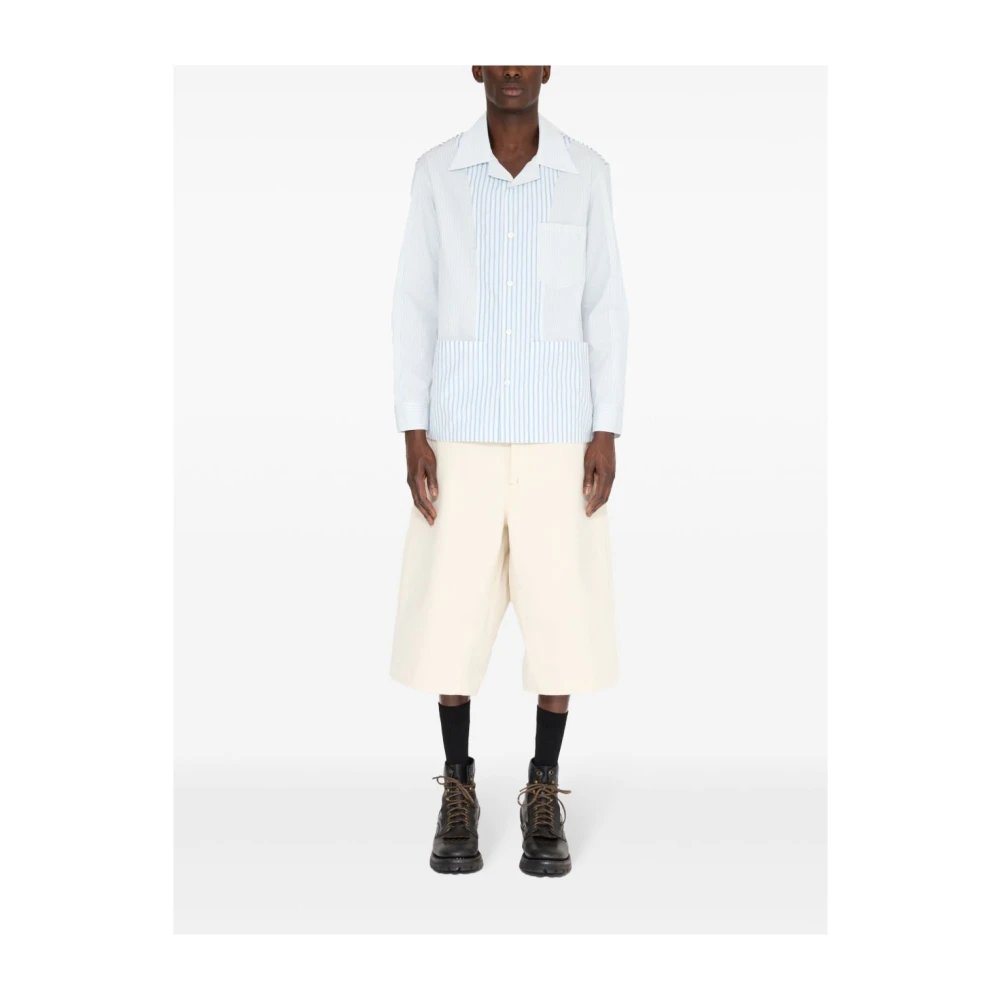 Maison Margiela Stijlvolle Overhemden Collectie Blue Heren