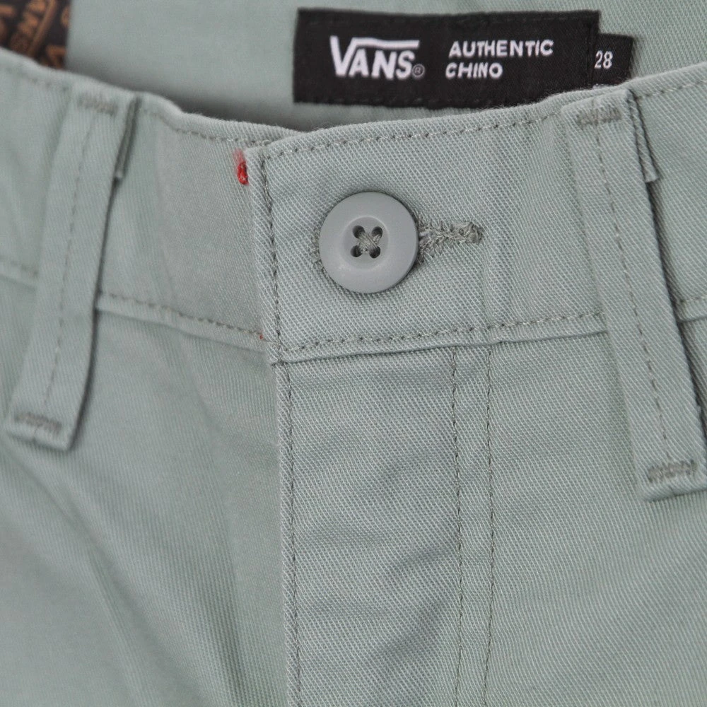 Vans Groene Chino Relaxte Lange Broek Mannen Green Heren