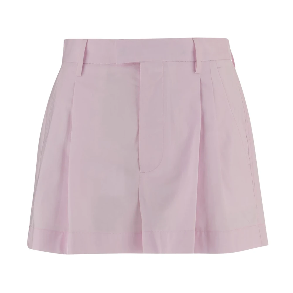 Armarium Women's Pink Cotton Shorts - Casual Shorts - M - Shorts