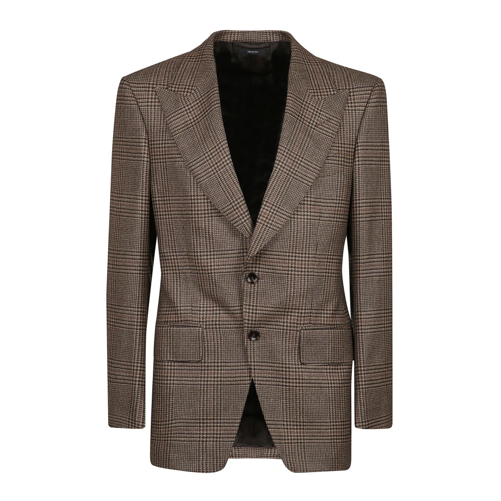 Tom Ford Stijlvolle Jassen voor Mannen Brown Heren