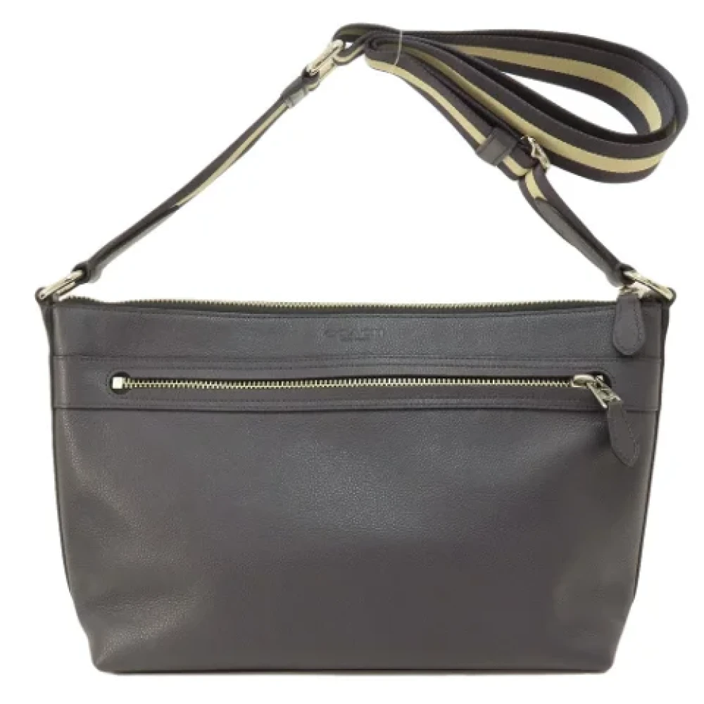 Coach Pre-owned Leather shoulder-bags Brown Dames