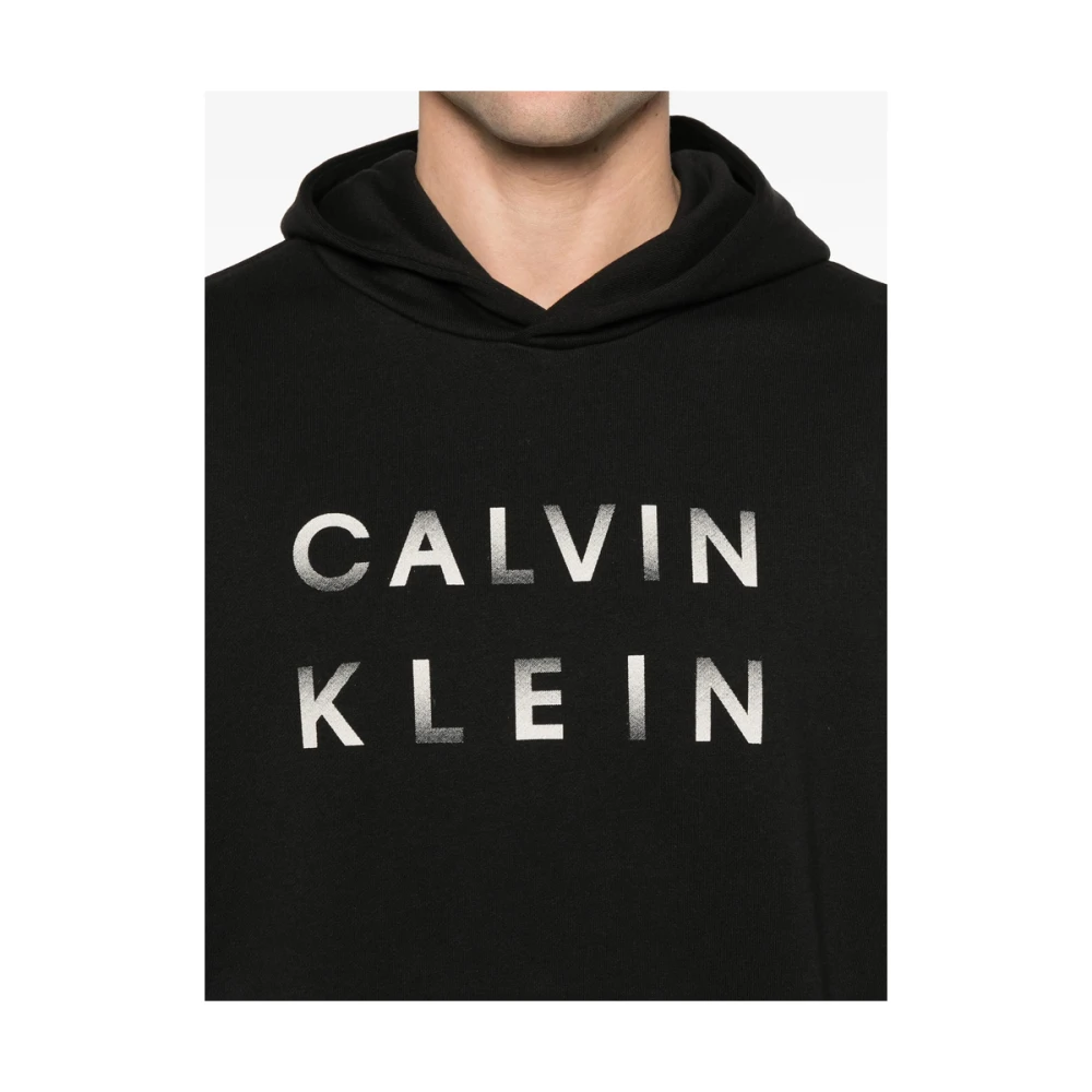 Calvin Klein Zwarte Sweatshirt K10K114261 Black Heren