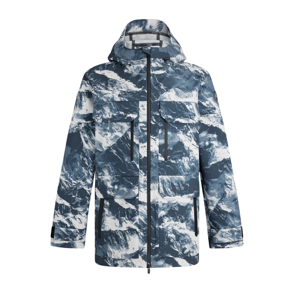 Fusalp Herr Blå Jackor L, Polyester, Bromonz Mountn Skidjacka