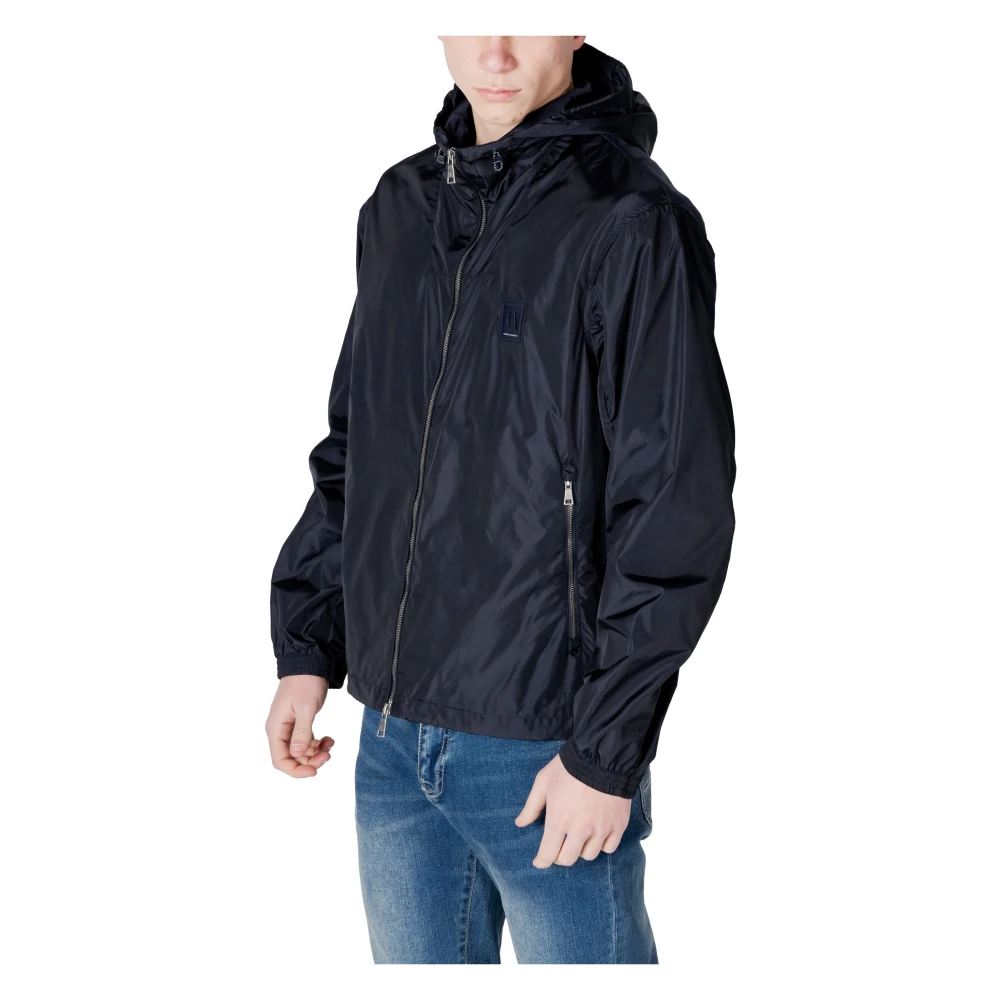 Armani Exchange Box Logo Jas Blue Heren