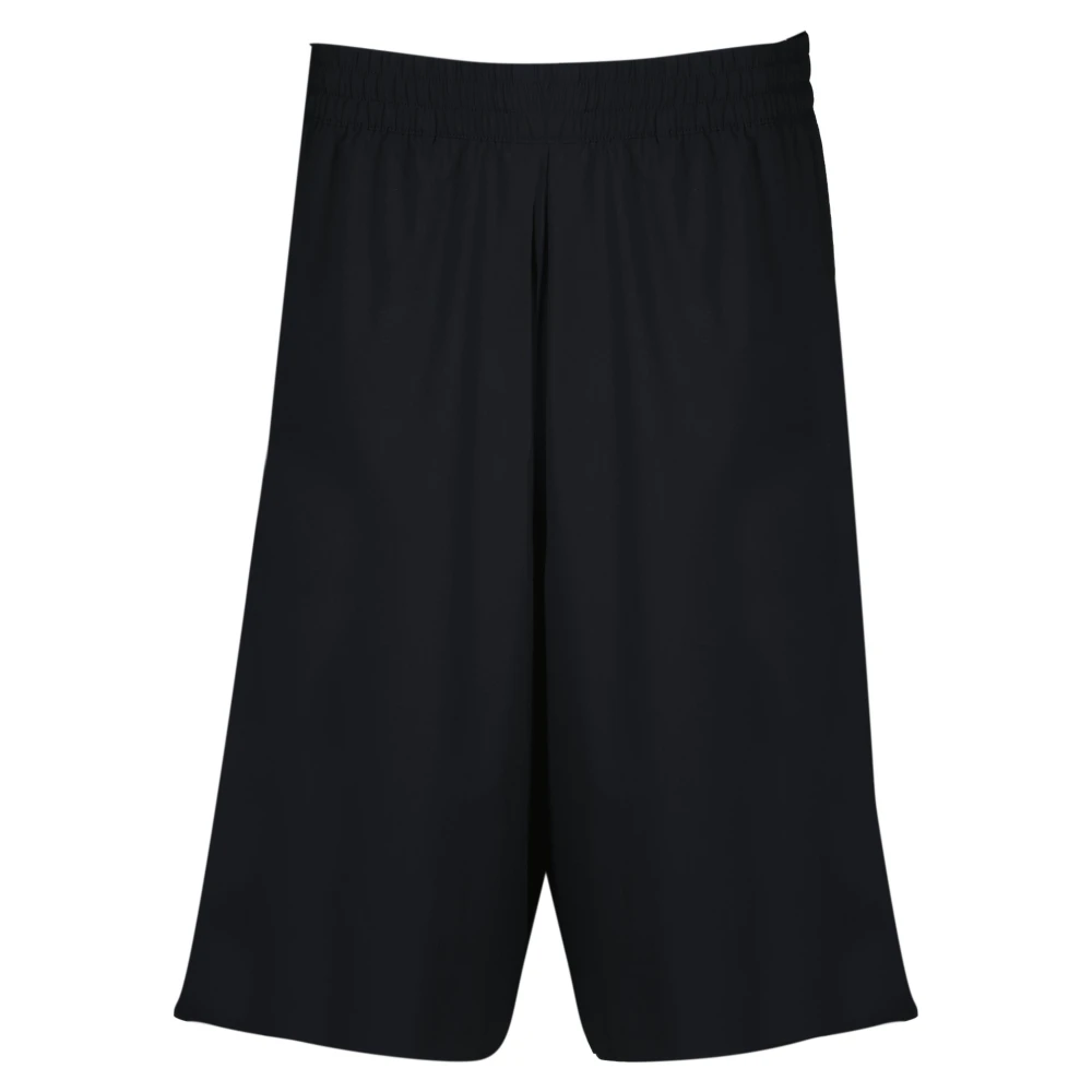 Mm6 Maison Margiela Women's Black Bermudas, M, Sport Shorts Spring-Summer 2025