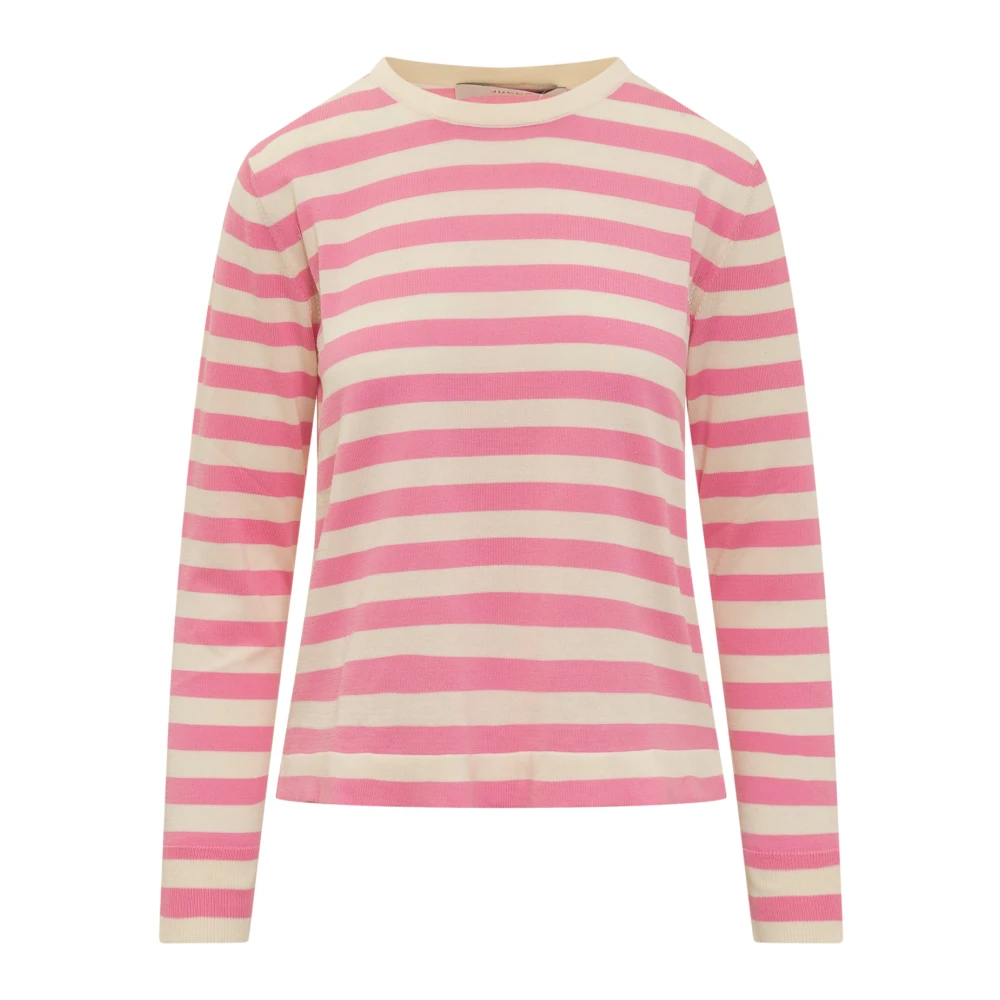 Jucca Gestreepte Trui Pink Dames