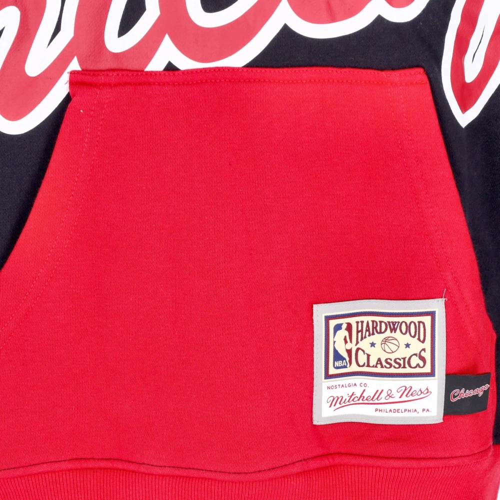 Mitchell & Ness Chicago Bulls NBA Hoodie Zwart Multicolor Heren