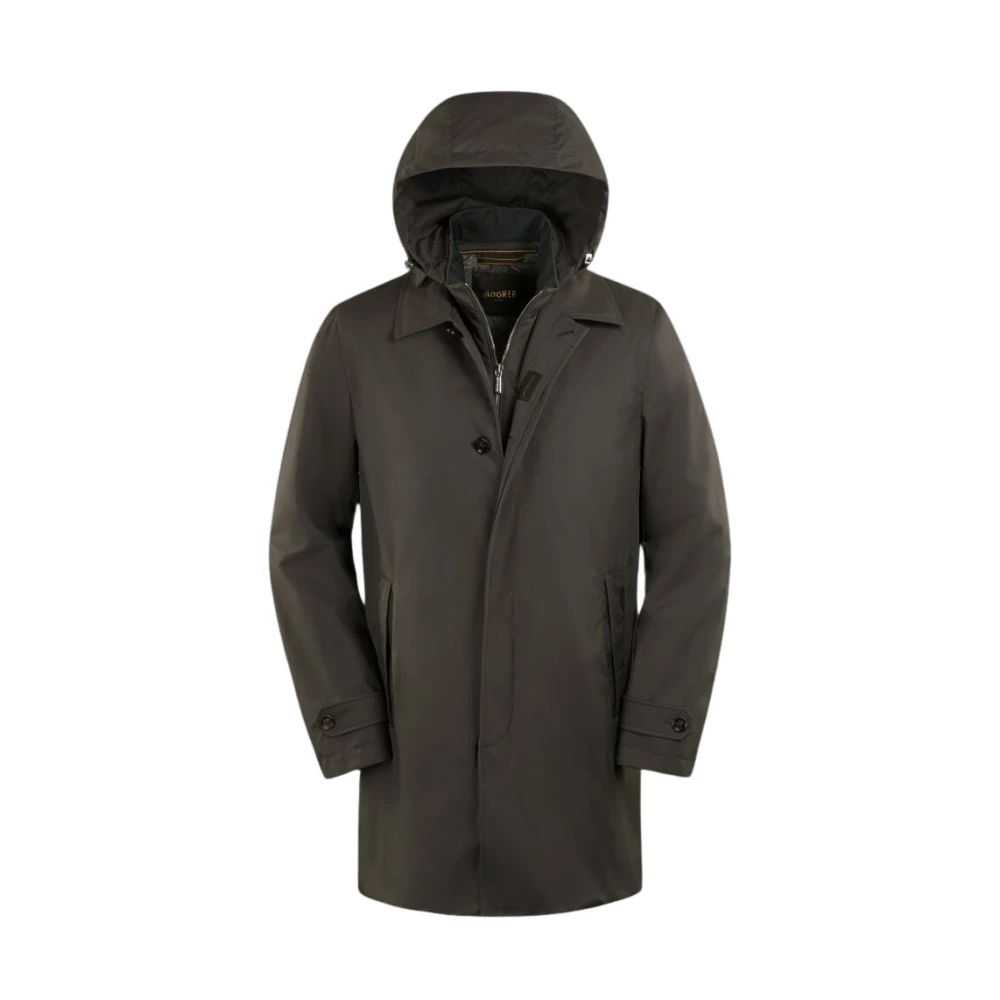 Moorer Uomo Nero Cappotti, 2XL, New,
